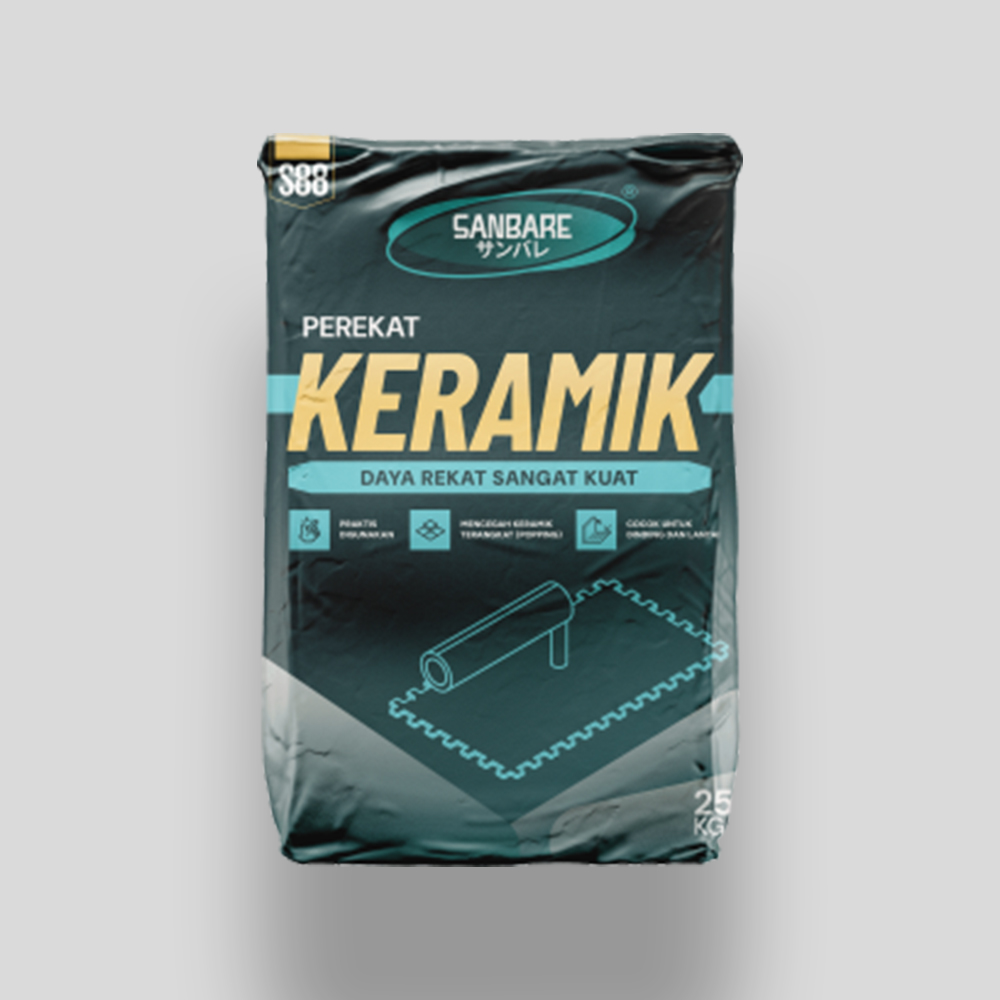 Sanbare S88 Perekat Keramik Anti Popping Ekstra Kuat