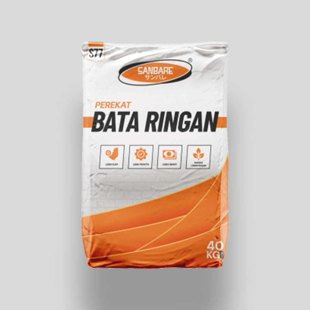 Semen Instan Sanbare S77 Perekat Bata Ringan